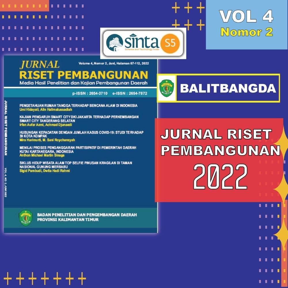 Jurnal Riset Pembagunan Volume 4 Nomor 2 Tahun 2022
